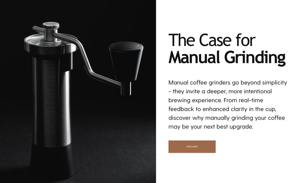 The Case for Manual Grinding – Slow Pour Supply