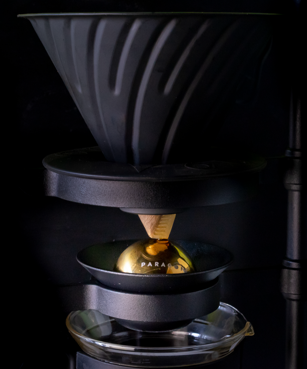 Nucleus Paragon Pourover Stand + Chilling Rocks – Slow Pour Supply