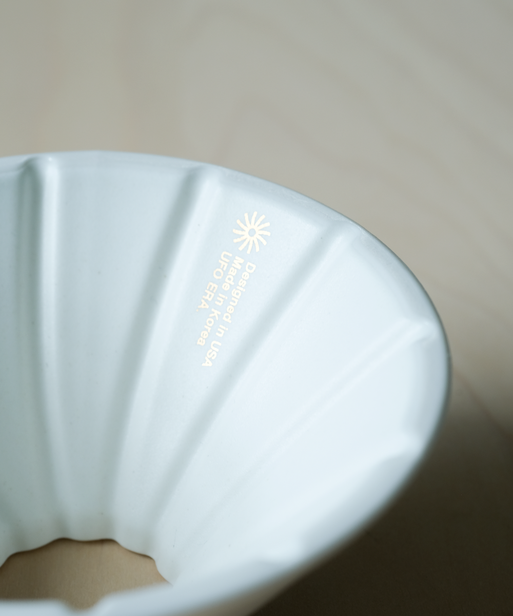 UFO Ceramic Dripper - Cream White – Slow Pour Supply