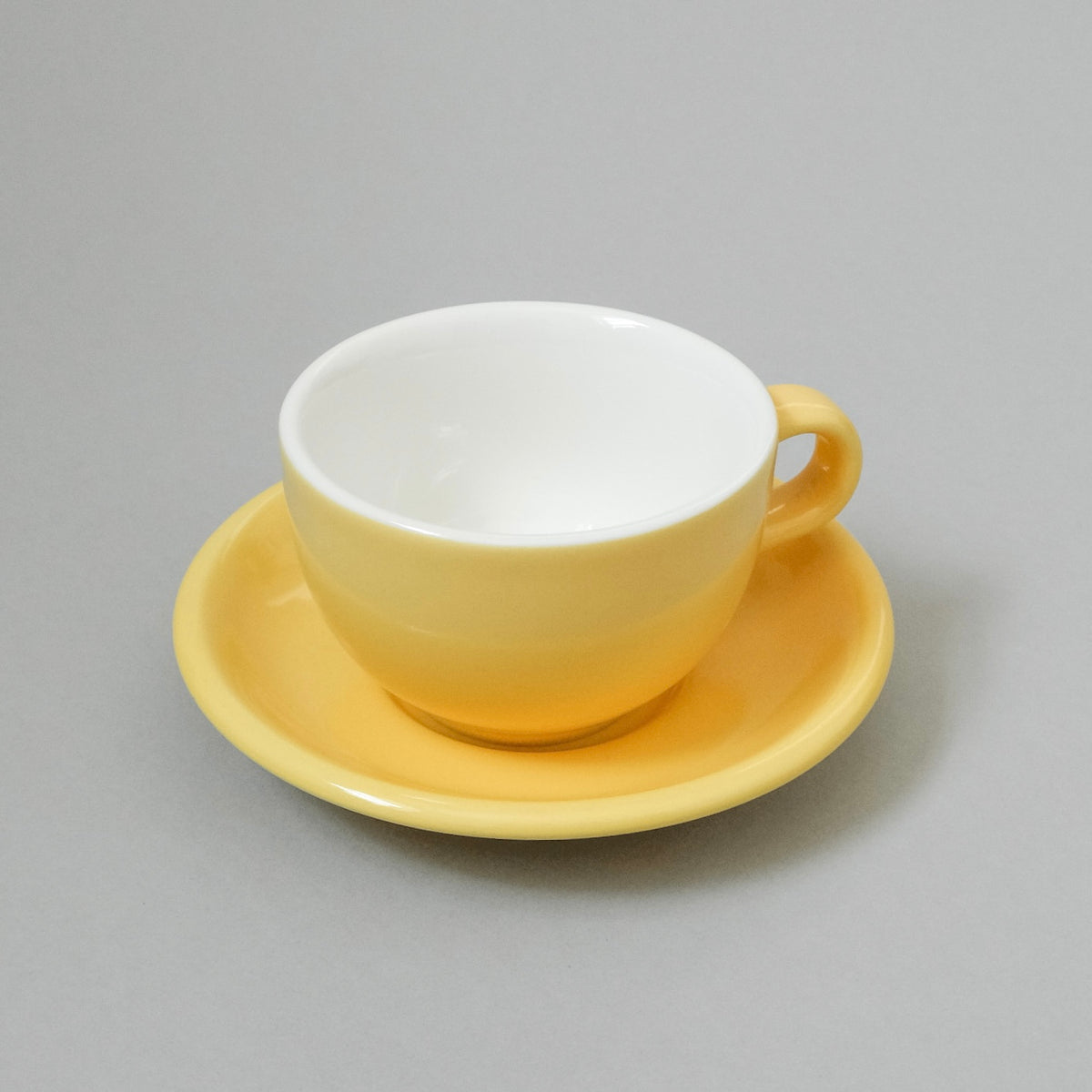 Set 4 Espresso Cup & Saucer Lemon