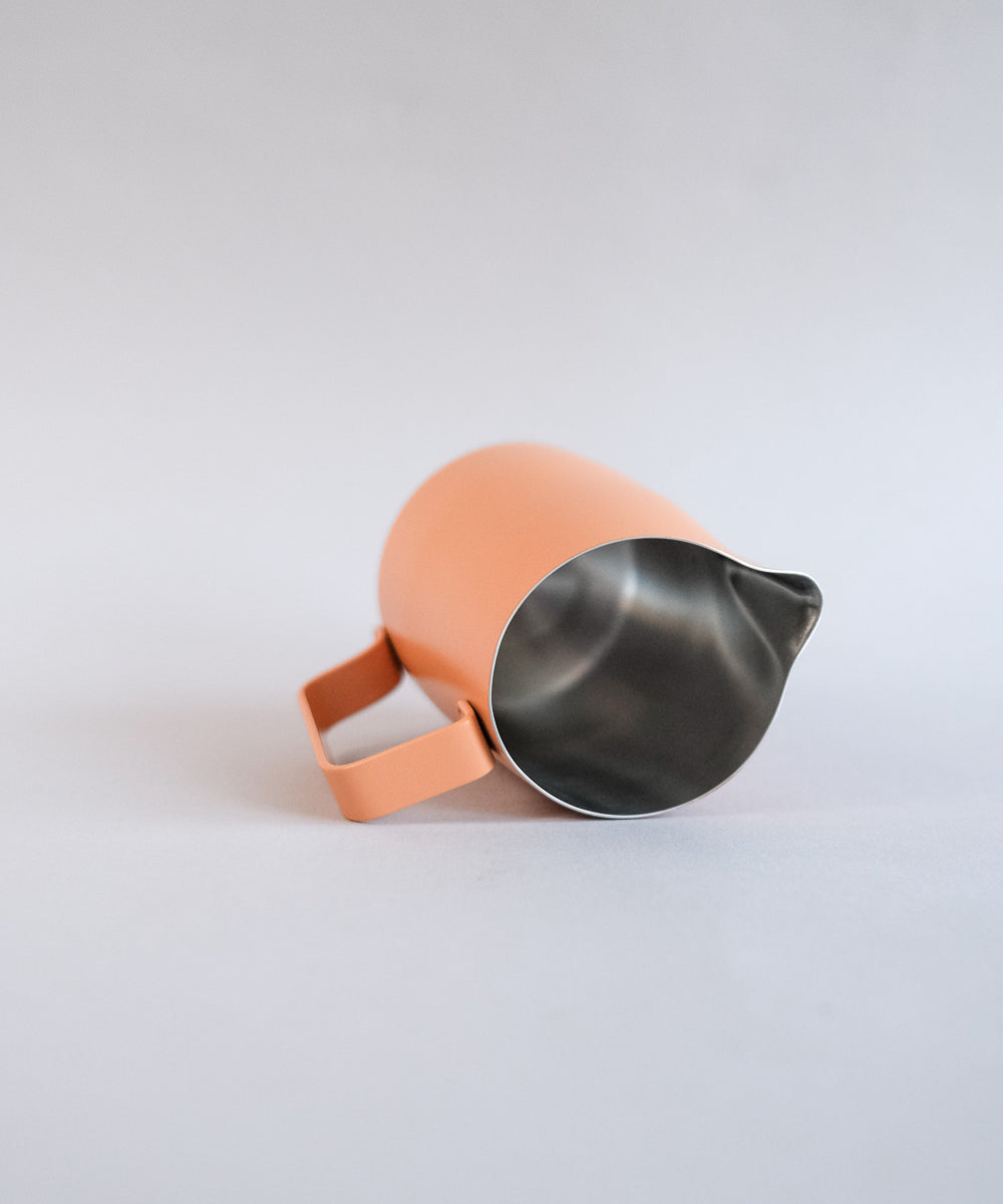 15oz SLOW POUR SUPPLY® x WPM Latte Art Pitcher with Wide Spout in