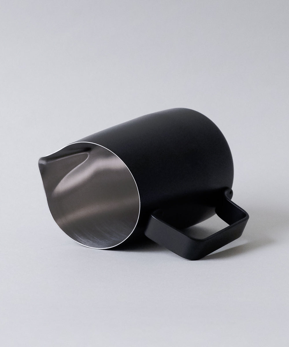 15oz WPM Latte Art Pitcher with Narrow Spout in Matte Black – Slow