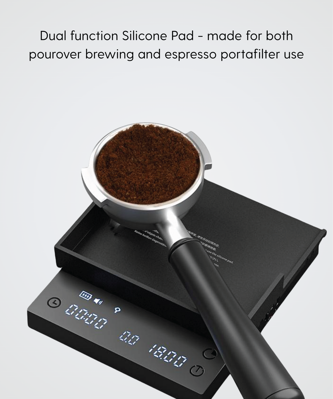 TIMEMORE Black Mirror Basic 3 Weighing Panel with Flow Rate and 