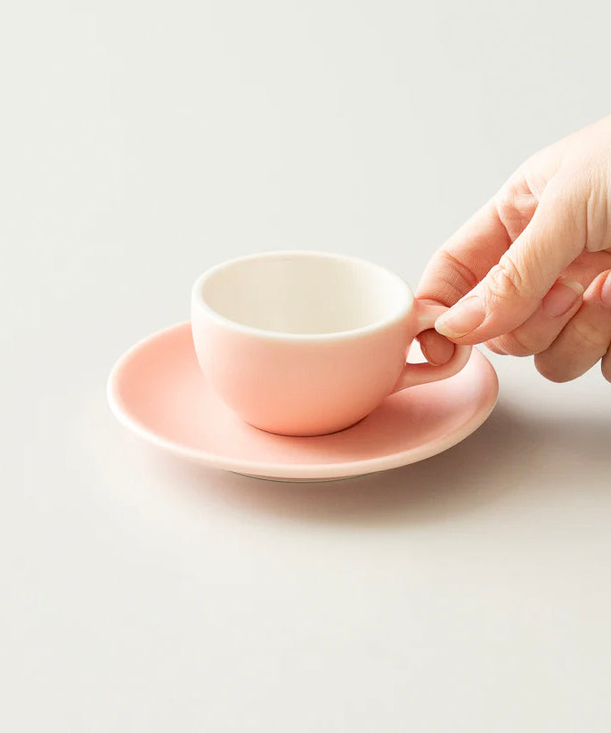 ORIGAMI 3oz Origami Espresso Cup and Saucer set – Slow Pour Supply