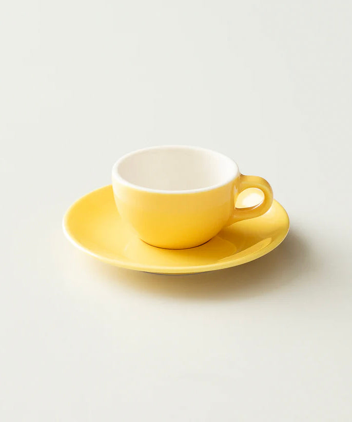 ORIGAMI 3oz Origami Espresso Cup and Saucer set – Slow Pour Supply