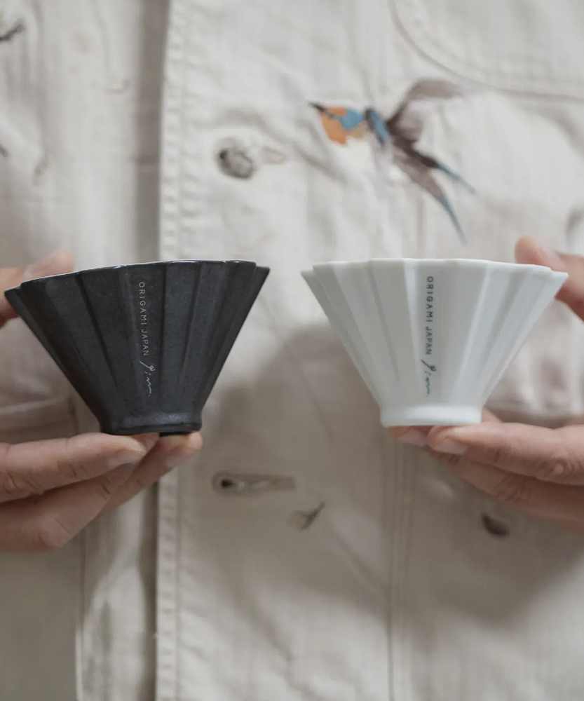 ORIGAMI Pinn Dripper 白色 Pinn Dripper by ORIGAMI x LEAVES COFFEE ROASTERS – Slow Pour Supply