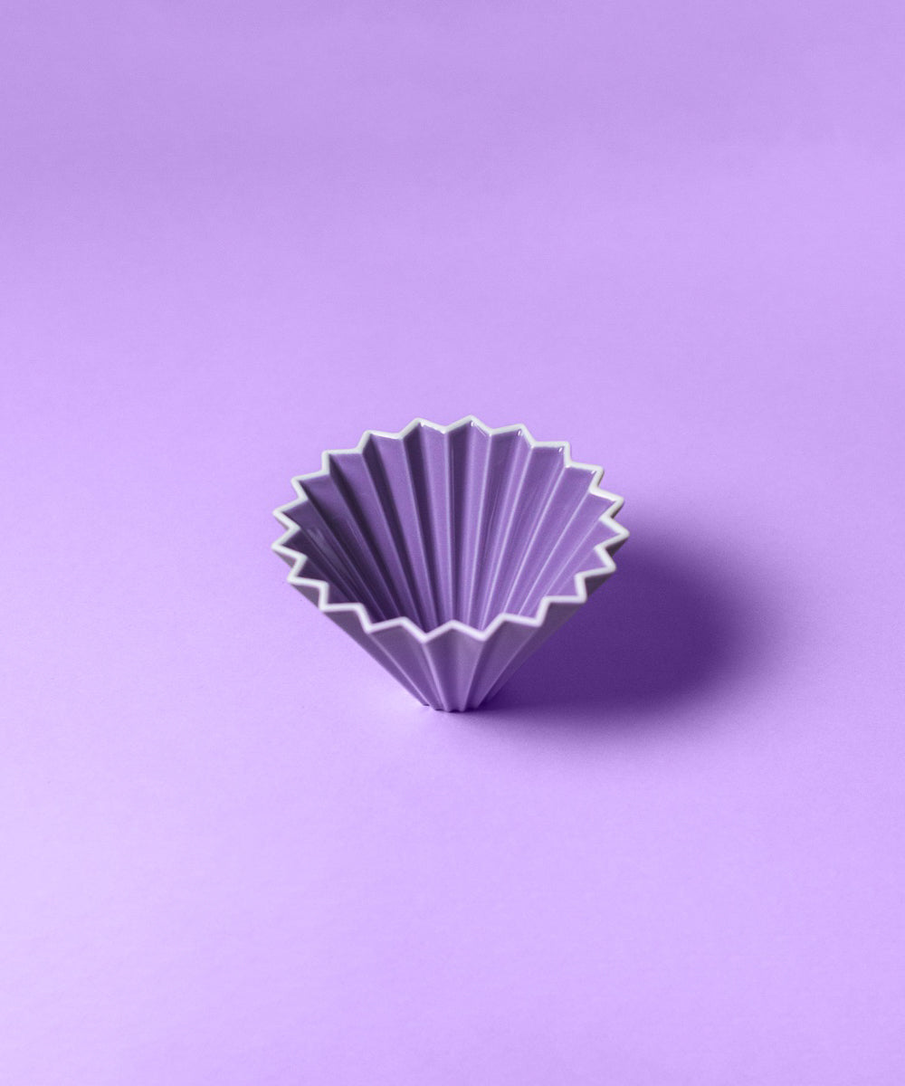 ORIGAMI Ceramic Dripper - Small for 1-2 Cup Brewing – Slow Pour Supply