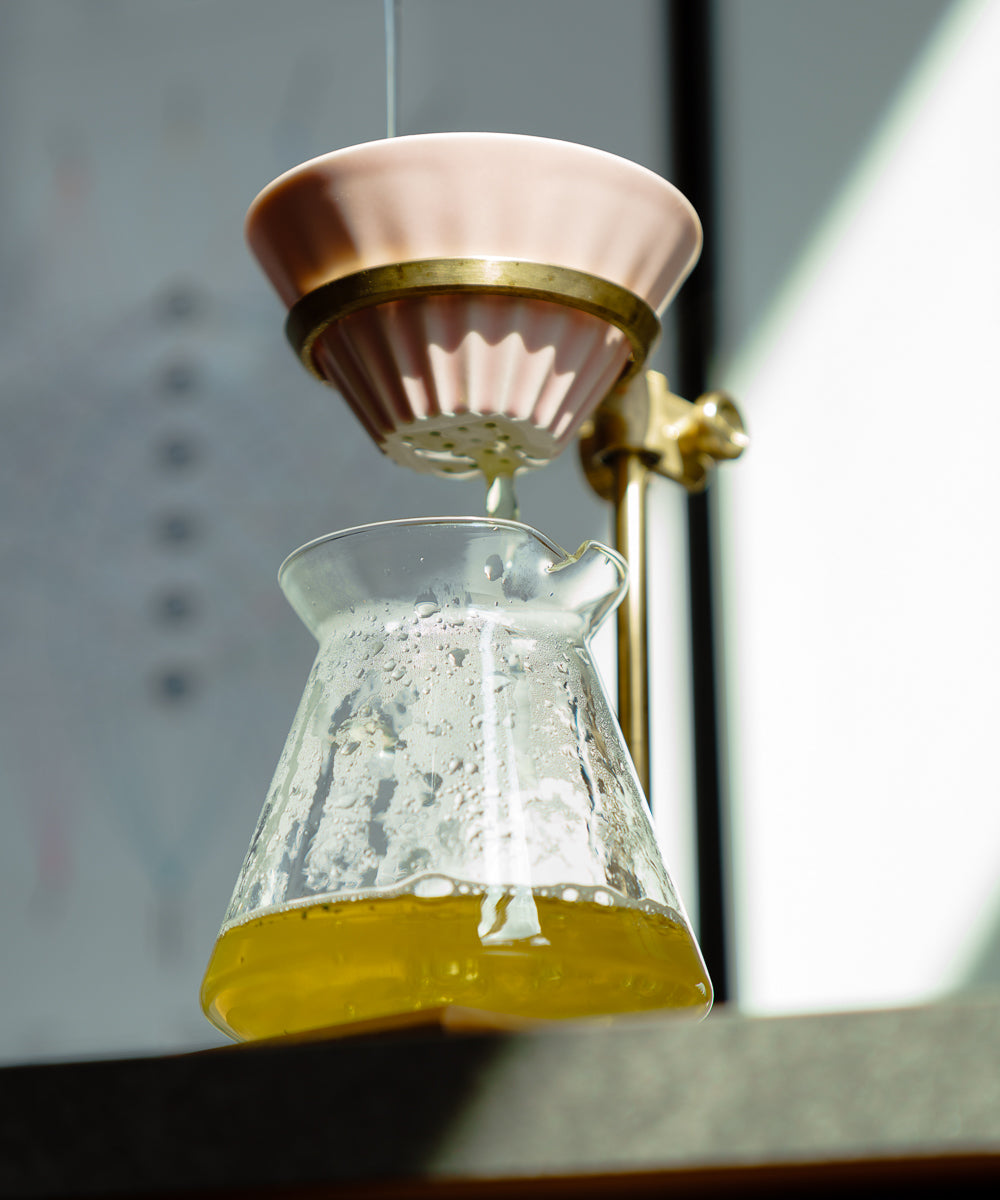 ORIGAMI Tea Dripper for Pourover Style Tea Brewing – Slow Pour Supply