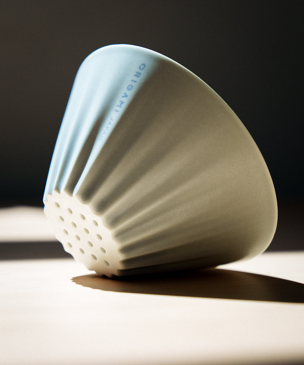 ORIGAMI Tea Dripper for Pourover Style Tea Brewing – Slow Pour Supply