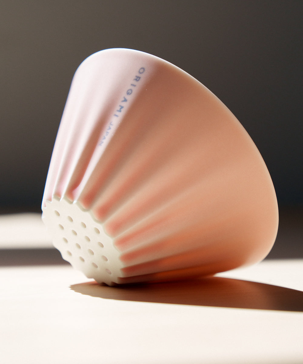 ORIGAMI Tea Dripper for Pourover Style Tea Brewing – Slow Pour Supply