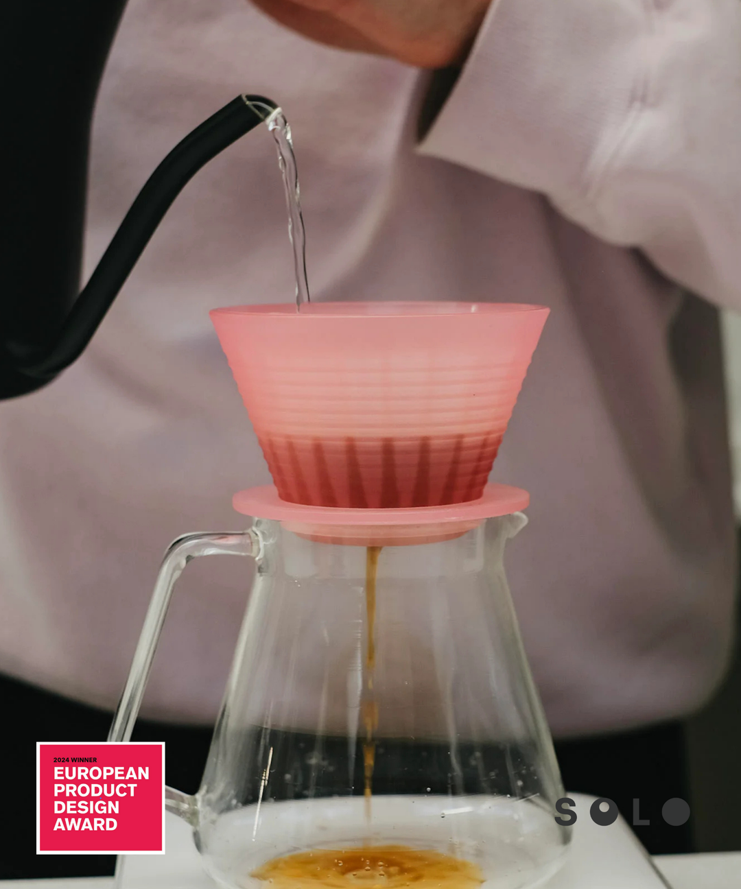 SOLO DRIPPER with the Option to add HIFLUX Filters – Slow Pour Supply