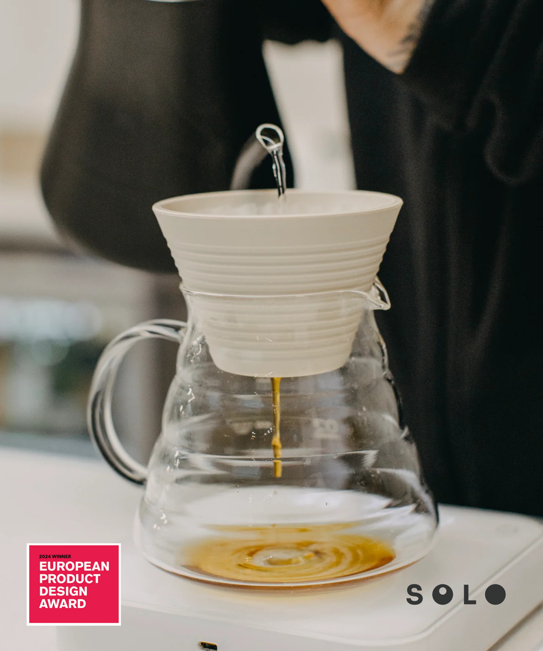 SOLO DRIPPER with the Option to add HIFLUX Filters – Slow Pour Supply
