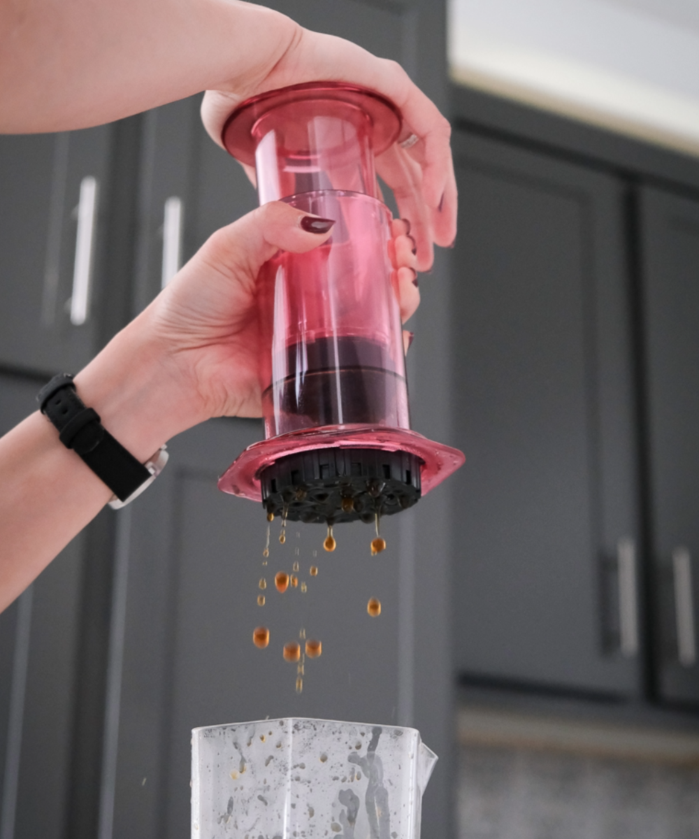 AEROPRESS CLEAR COFFEE MAKER + SIBARIST FAST DISC 63 COMBO – Slow