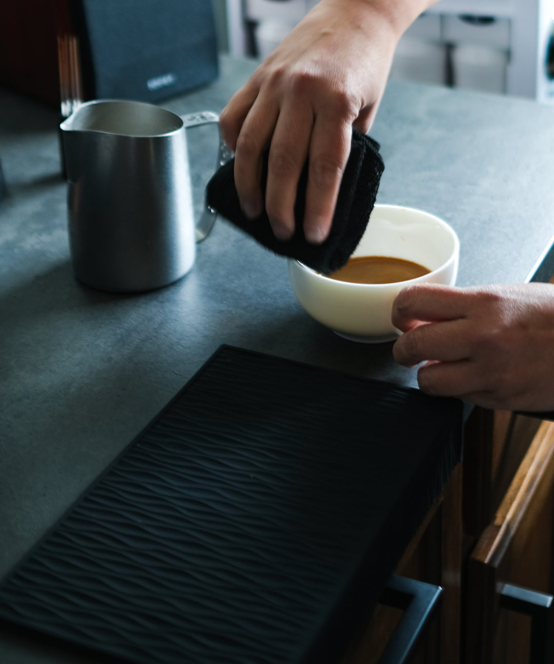 WPM 8oz Latte Art Practice Cup – Slow Pour Supply