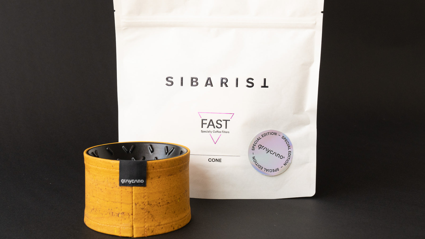 SIBARIST graycano Special Edition Fast Cone Filter – Slow Pour Supply